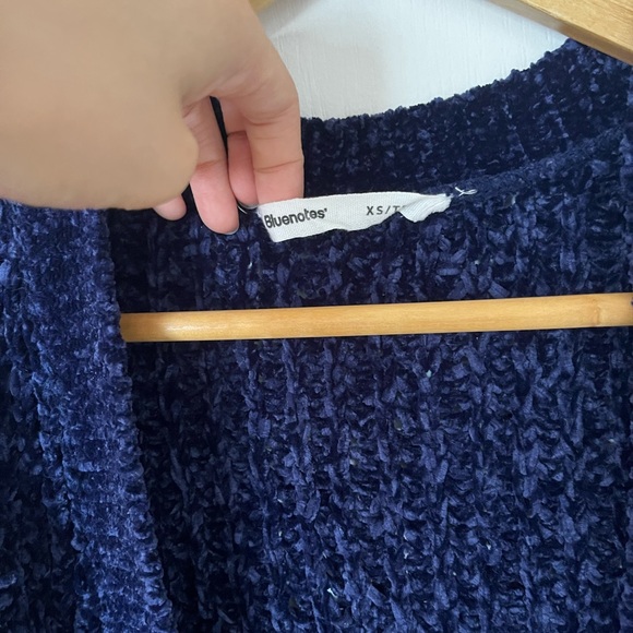 Bluenotes long navy cardigan - Picture 3 of 4